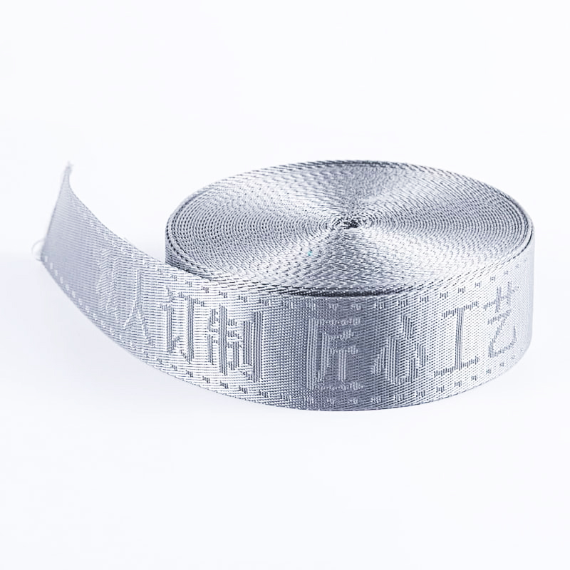 Anyaman Jacquard Nilon Imitasi 4.2cm untuk Aksesori Topi Sepatu Pakaian