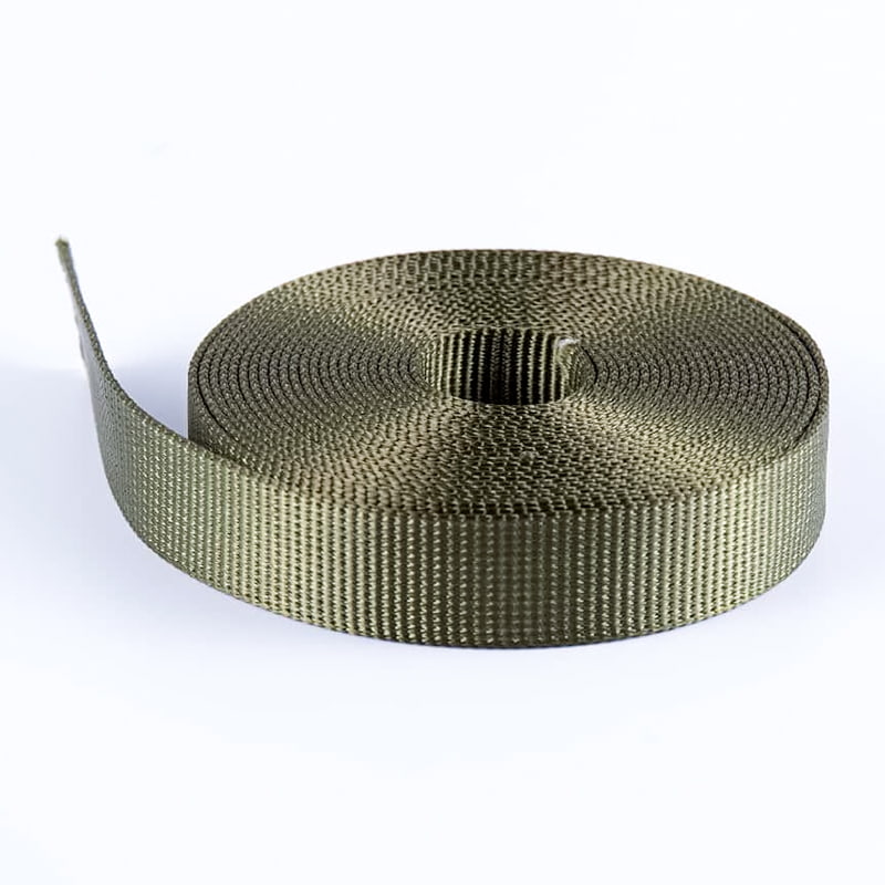 Anyaman Fleksibel Twill Poliester 2,5cm untuk Kerah Anjing