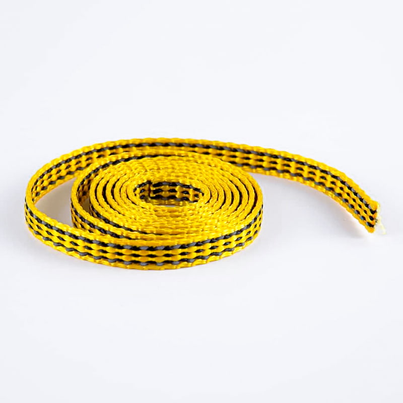 Anyaman Tali Pelatihan Hewan Peliharaan Reflektif Poliester 1,0cm